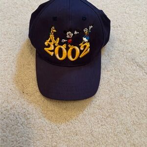 Disney Navy Blue Cap 2002